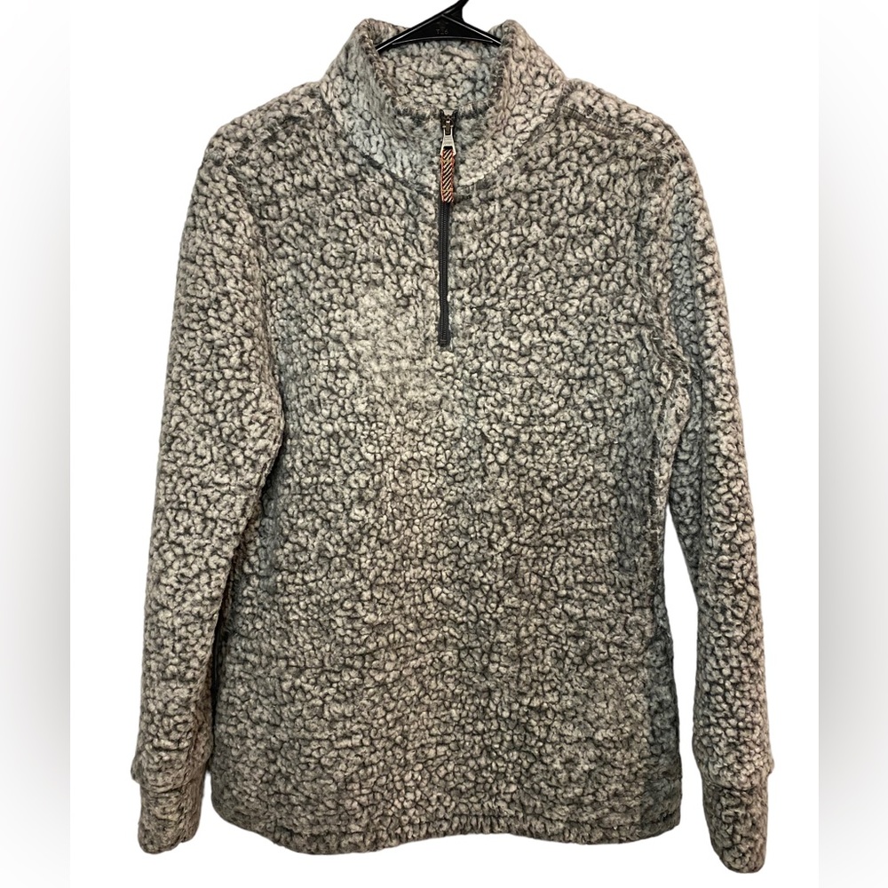Original Weatherproof‎ Vintage Women's Sherpa Fleece 1/4 Zip Size Small